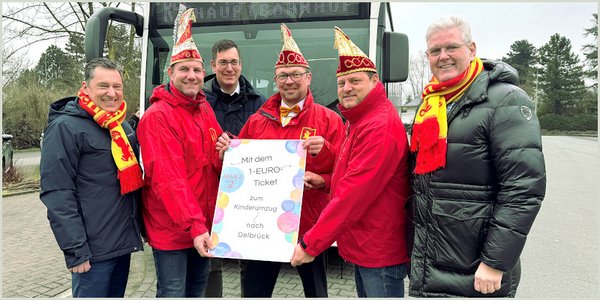 Mit dem 1-Euro-Ticket zum Kinderumzug