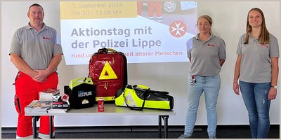 Johanniter laden zum Tag der Sicherheit ein Johanniter laden zum Tag der Sicherheit ein