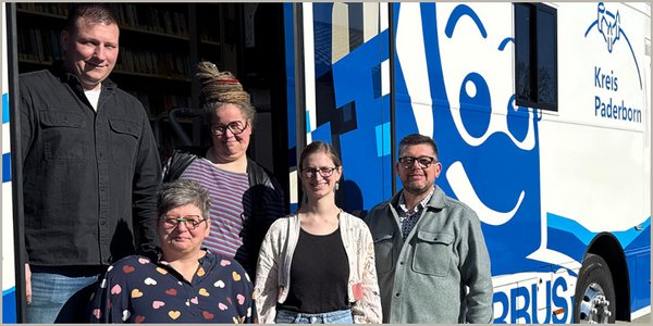 Bücherbus-Standort ab sofort in Wewelsburg Bücherbus-Standort ab sofort in Wewelsburg