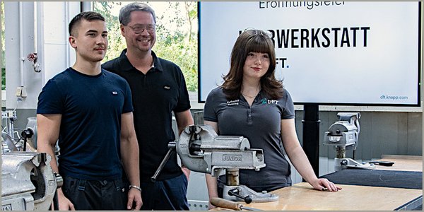 Dürkopp Fördertechnik eröffnet neue Lehrwerkstatt