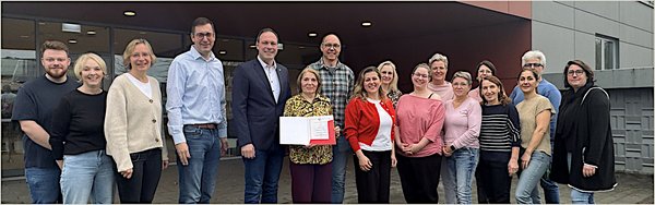 Servete Shala feiert Dienstjubiläum