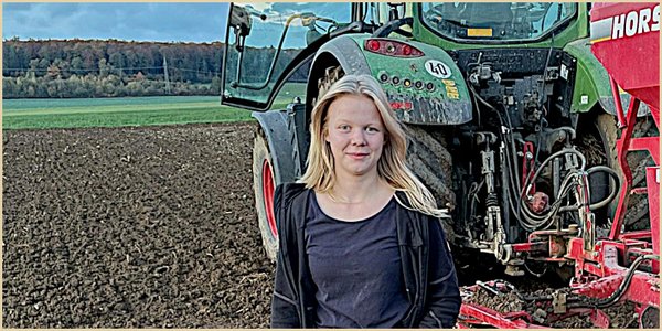 Anna Linnemann präsentiert Landwirtschaft