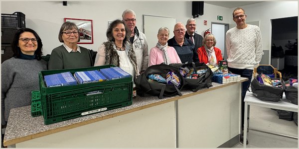 Weihnachtsfreude durch das Füllhorn