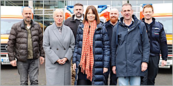 Drei neue Rettungswagen im Einsatz