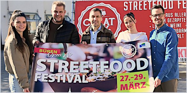 Büren lädt zum Streetfood-Festival ein Büren lädt zum Streetfood-Festival ein
