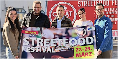 Büren lädt zum Streetfood-Festival ein Büren lädt zum Streetfood-Festival ein