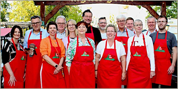 Zapfaktion in Alt Delbrück für den guten Zweck