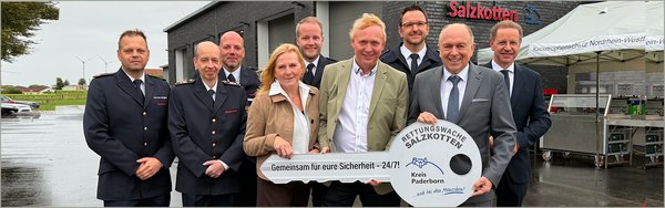 Neue Rettungswache in Salzkotten eröffnet