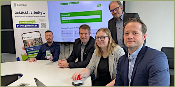 Neues Bürgerportal der Stadt Gütersloh online