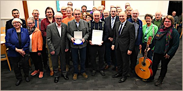 SGV Büren mit Eichendorff-Plakette geehrt