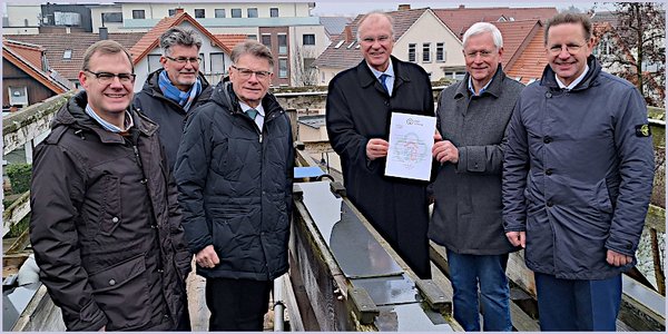 Stiftung fördert Sanierung des Gradierwerks