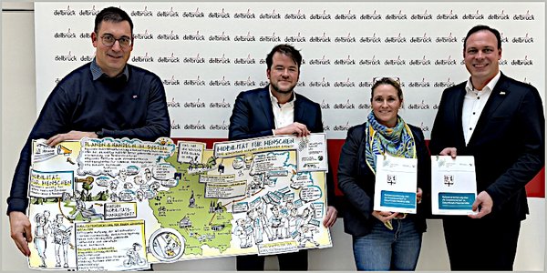 Delbrück wird Mitglied im Zukunftsnetz Mobilität