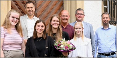 Stadt Büren begrüßt neue Auszubildende Stadt Büren begrüßt neue Auszubildende