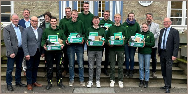 Auszubildende beim Wettbewerb erfolgreich