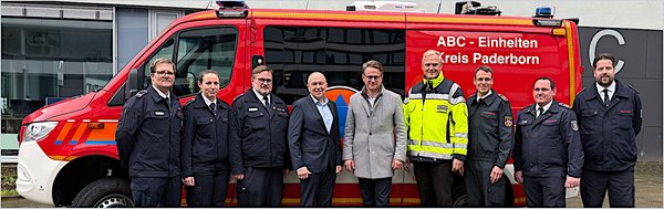 Neuer Erkundungswagen für den Zivilschutz