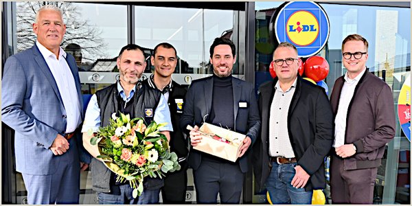 Neue Lidl-Filiale an der Bahnhofstraße