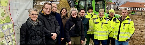 Bauarbeiten für Alanbrooke-Park gestartet