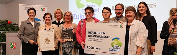 Landeswettbewerb 'Unser Dorf hat Zukunft' Bronze für den Ortsteil Hesselteich