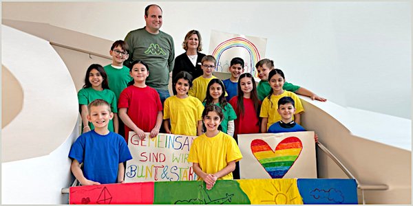 Projekt: Gemeinsam sind wir bunt und stark