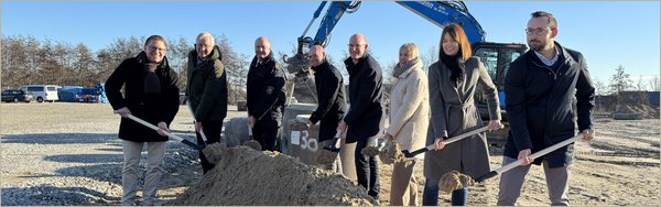 Spatenstich an der Rettungsgasse 2