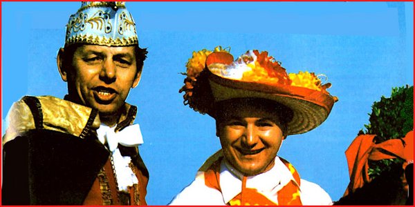 Moment mal: Wer ritt Karneval 1985 für Delbrück?