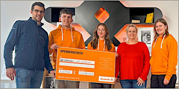 Azubis spenden für soziale Projekte Azubis spenden für soziale Projekte