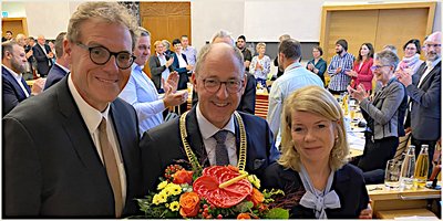 Stefan-Oliver Strate als Bürgermeister vereidigt