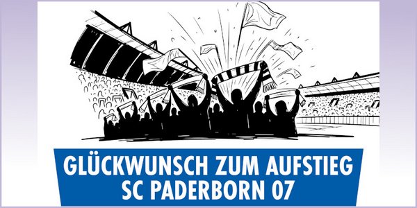 SCP-Aufstiegsfeier vor dem Rathaus