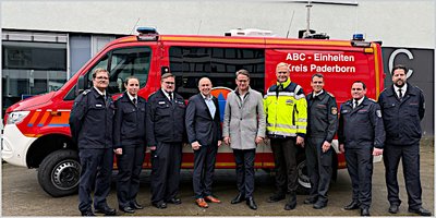 Neuer Erkundungswagen für den Zivilschutz