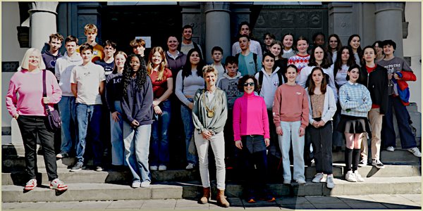 Schülergruppe aus Patenstadt Le Mans zu Gast