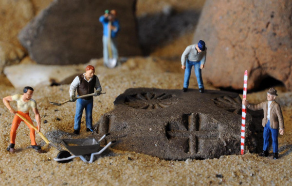 Archäologen auf den Spuren einer verlassenen Siedlung 
